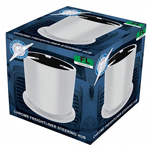 United Pacific Chrome Freightliner Steering Hub 2007+ Fits Steering Wheels Only