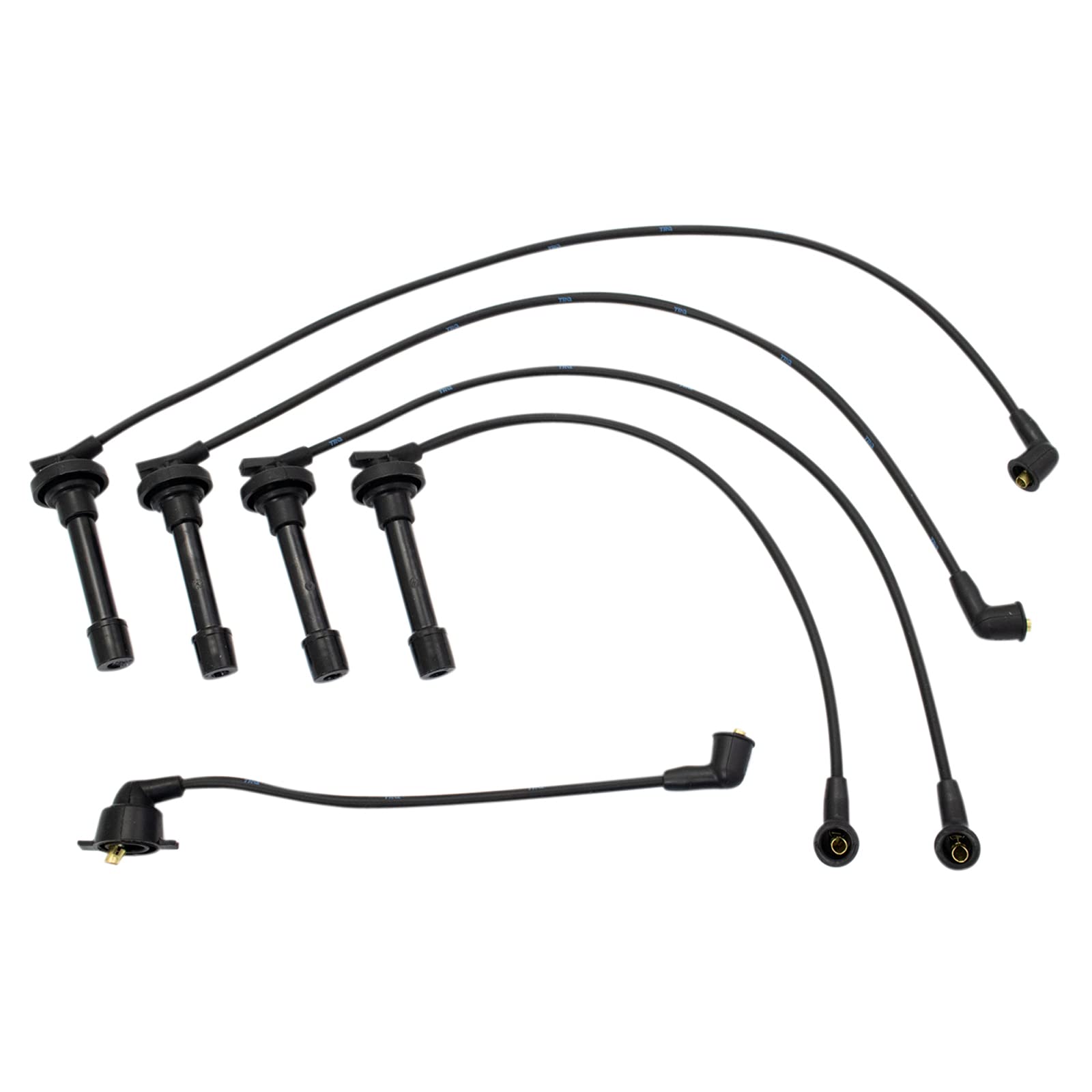 Trq Ignition Spark Plug Wire Kit Set For Honda Isuzu 2.2L L4 New