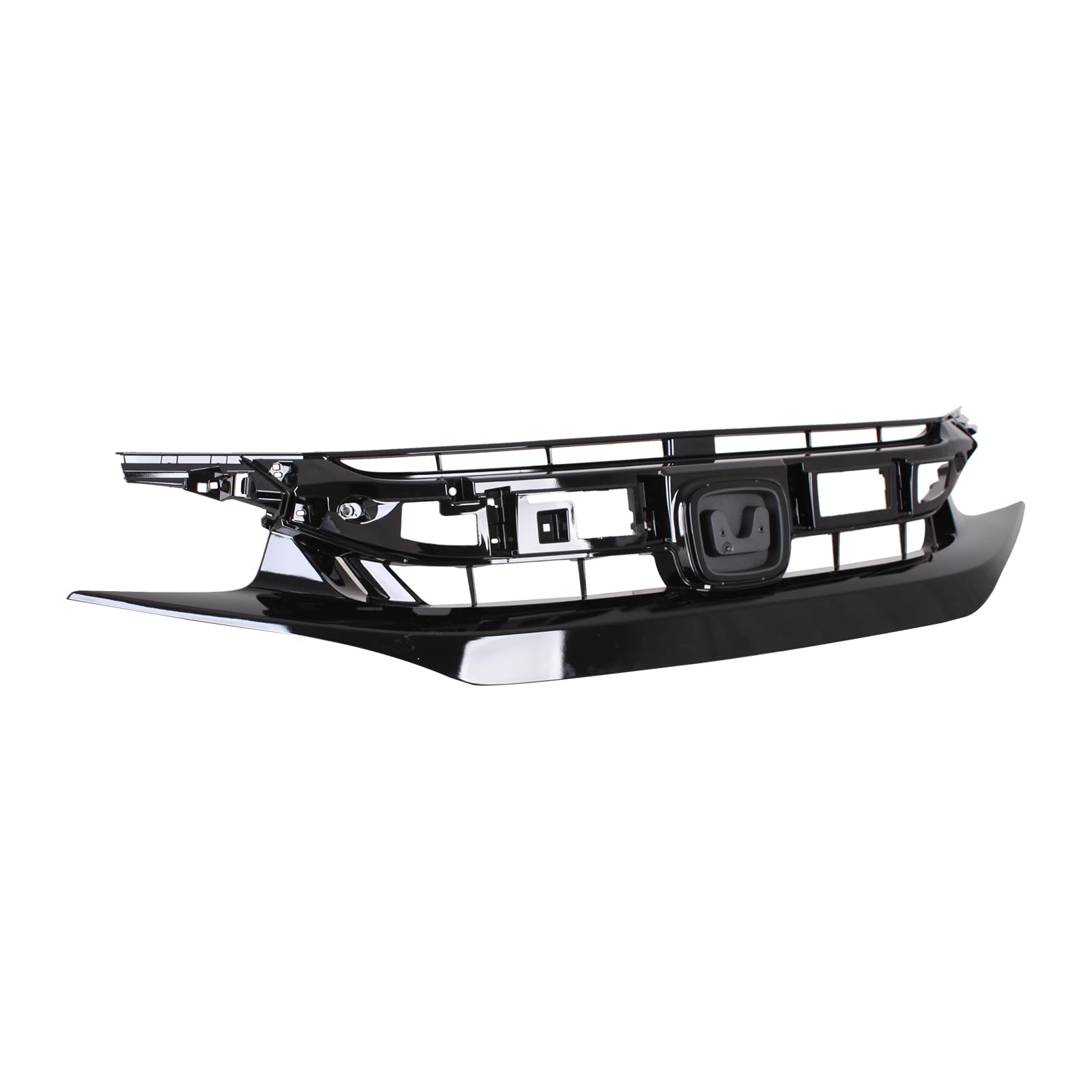 TYG (CAPA QUALITY) Front Grille Compatible with 2019-2021 Honda Civic Sport Model, Coupe/Sedan, ABS OEM Replacement Bumper Grill