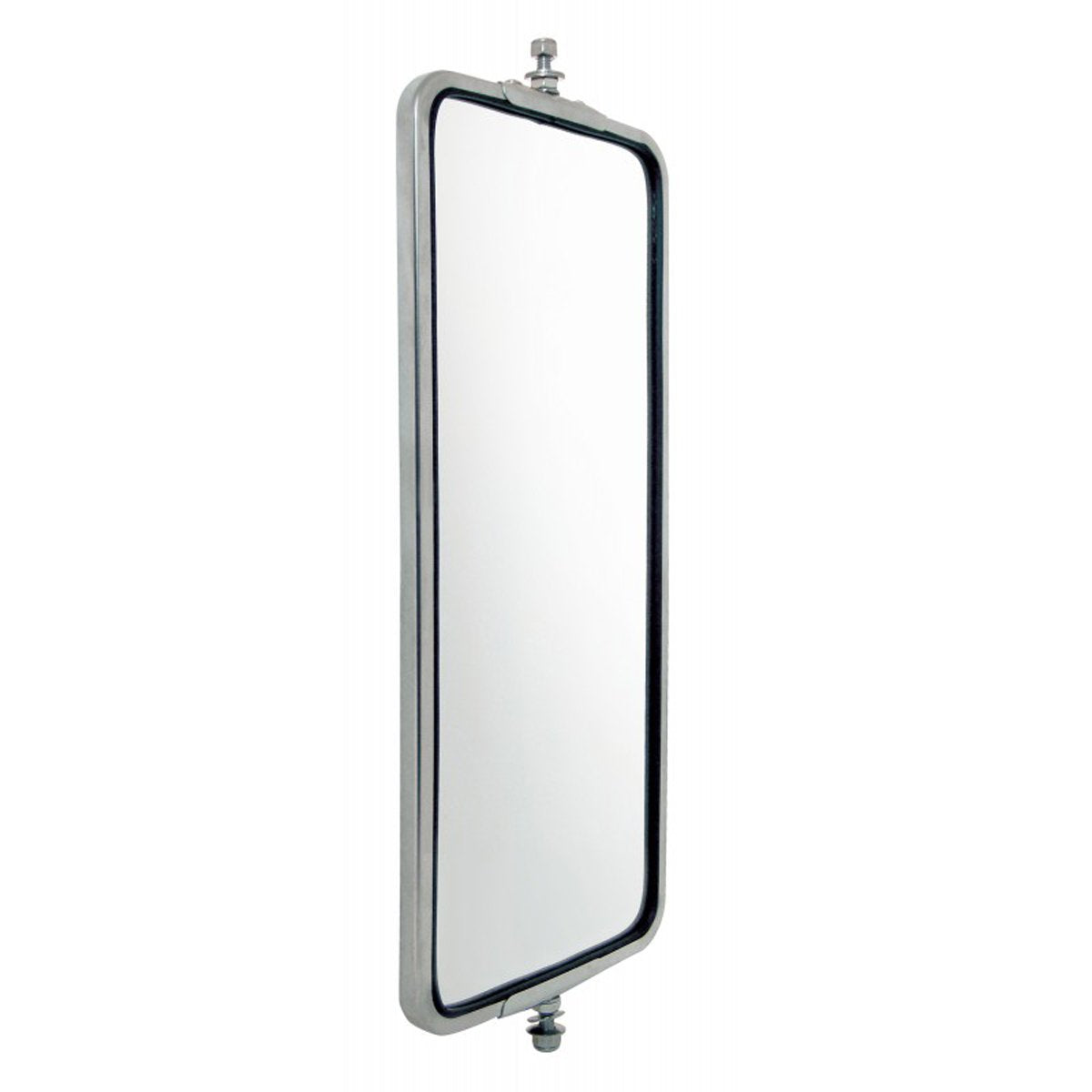 United Pacific 86501B Stainless West Coast Led Heated Mirror - 7'' X 16''