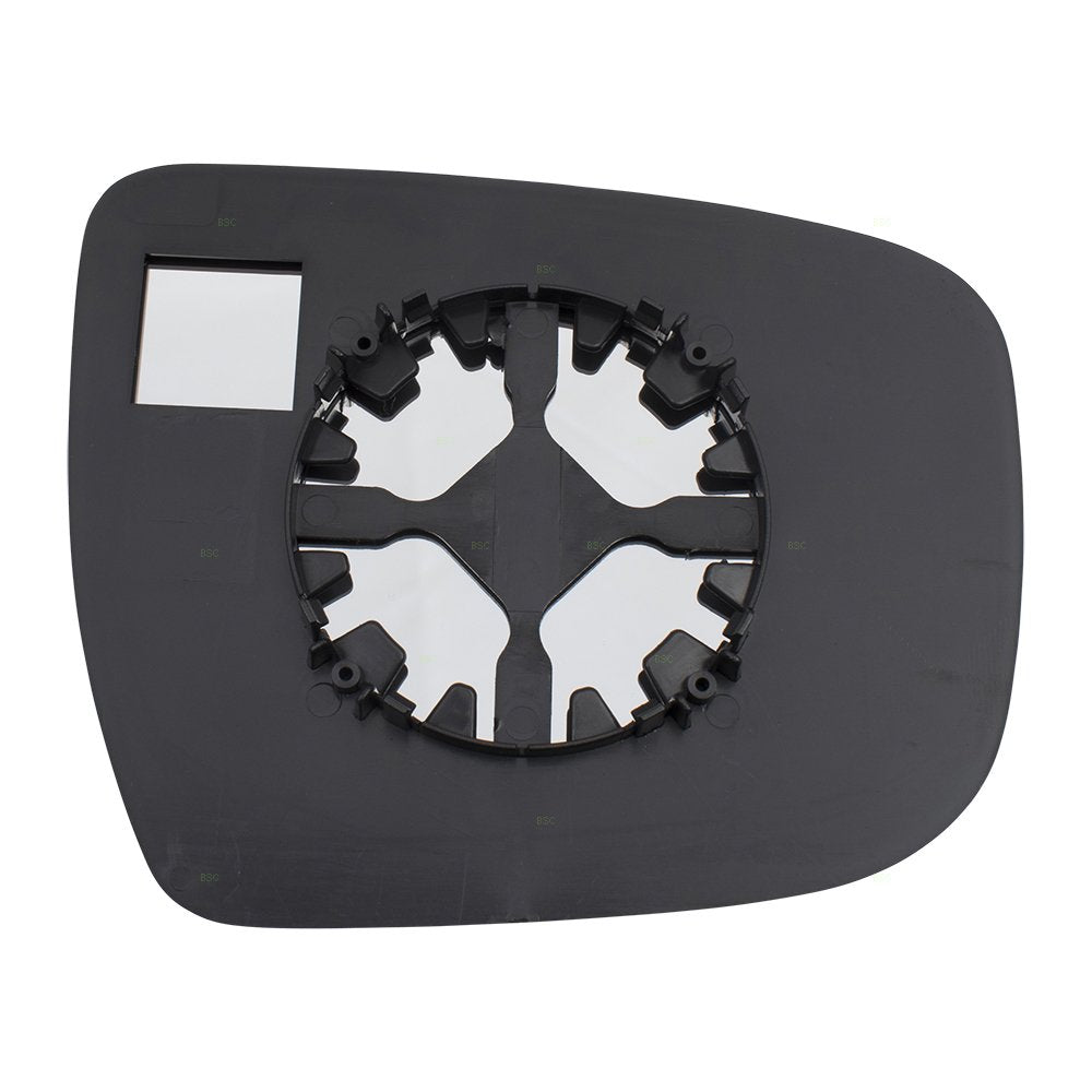 Brock Replacement For Drivers Side View Mirror Glass & Base Compatible With 15-17 Murano 14-18 Rogue 17-18 Pathfinder 963664Ba0A
