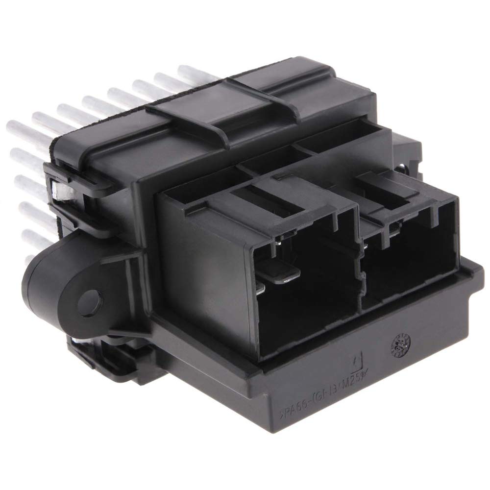 Front Or Rear Blower Motor Resistor Compatible With 07-13 Silverado Tahoe Equinox Suburban Avalanche / 10-14 Camaro / 09-12 Trav