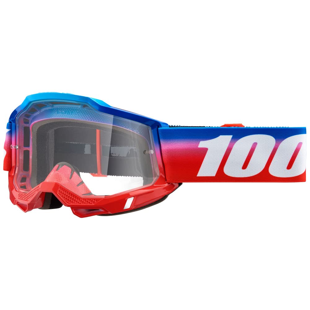 100% Accuri 2 Motocross & Mountain Biking Adult Goggles (Unity - Clear Lens)