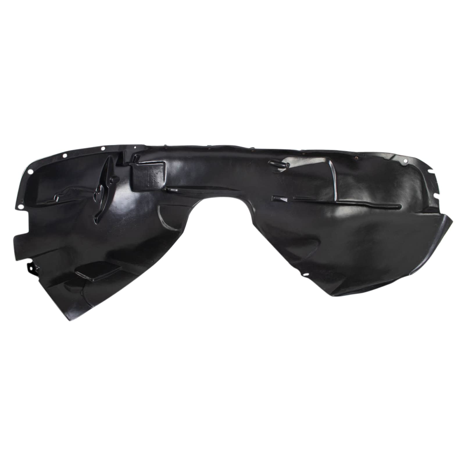 Trq Front Inner Fender Liner Set Compatible With 2006-2013 Volvo C70 Vo1248110 Vo1249110