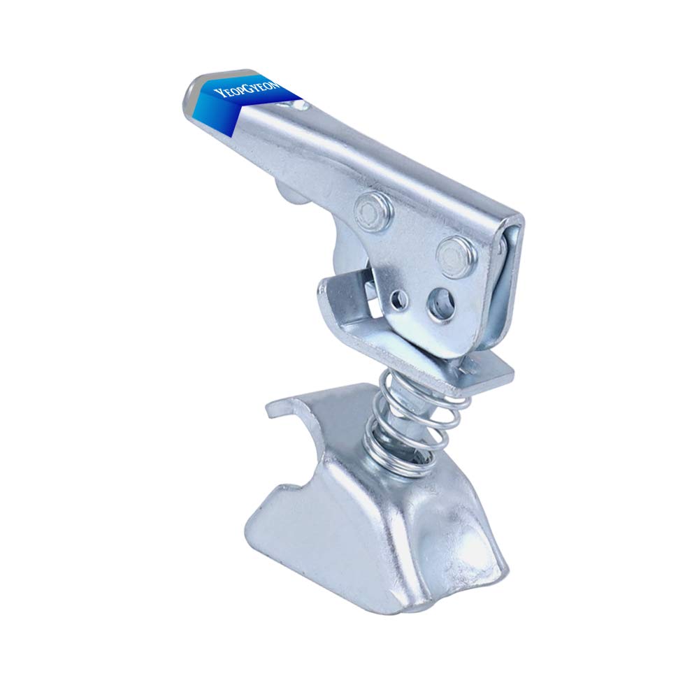 Trailer Coupler Latch with Chain Fits 2 3500lbs Zinc-Plated