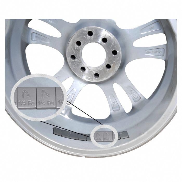 Gorilla Automotive 10005Fg Gor 1/4 Oz L.P. 52-3 Oz Strips - Silver