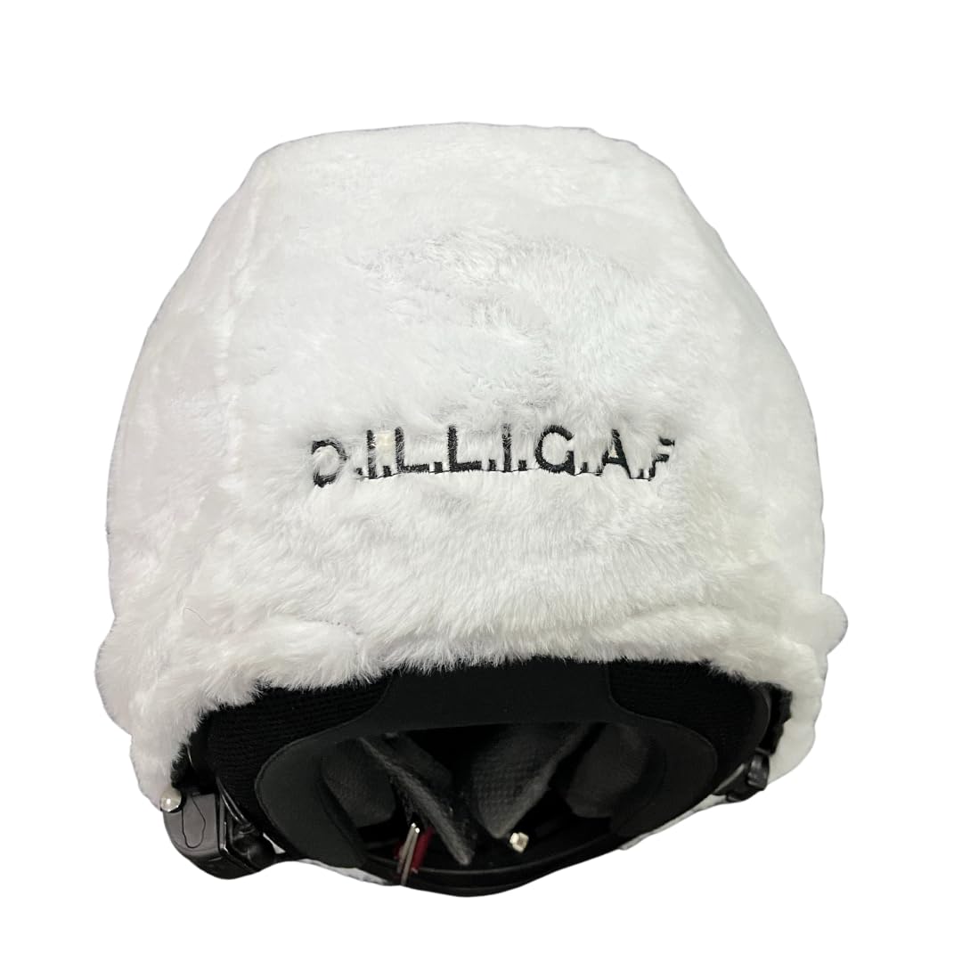 Carbon Moto Gear Skull Motorcycle Helmet Cover Sleeve, Funny Halloween Full Face For Adults D.I.L.L.I.G.A.F. Line