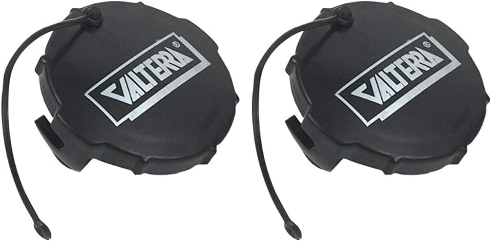 Valterra 1216.1015 Products, Inc. T1020 3'' Black Termination Cap With Bayonet Hook (Pack Of 2)