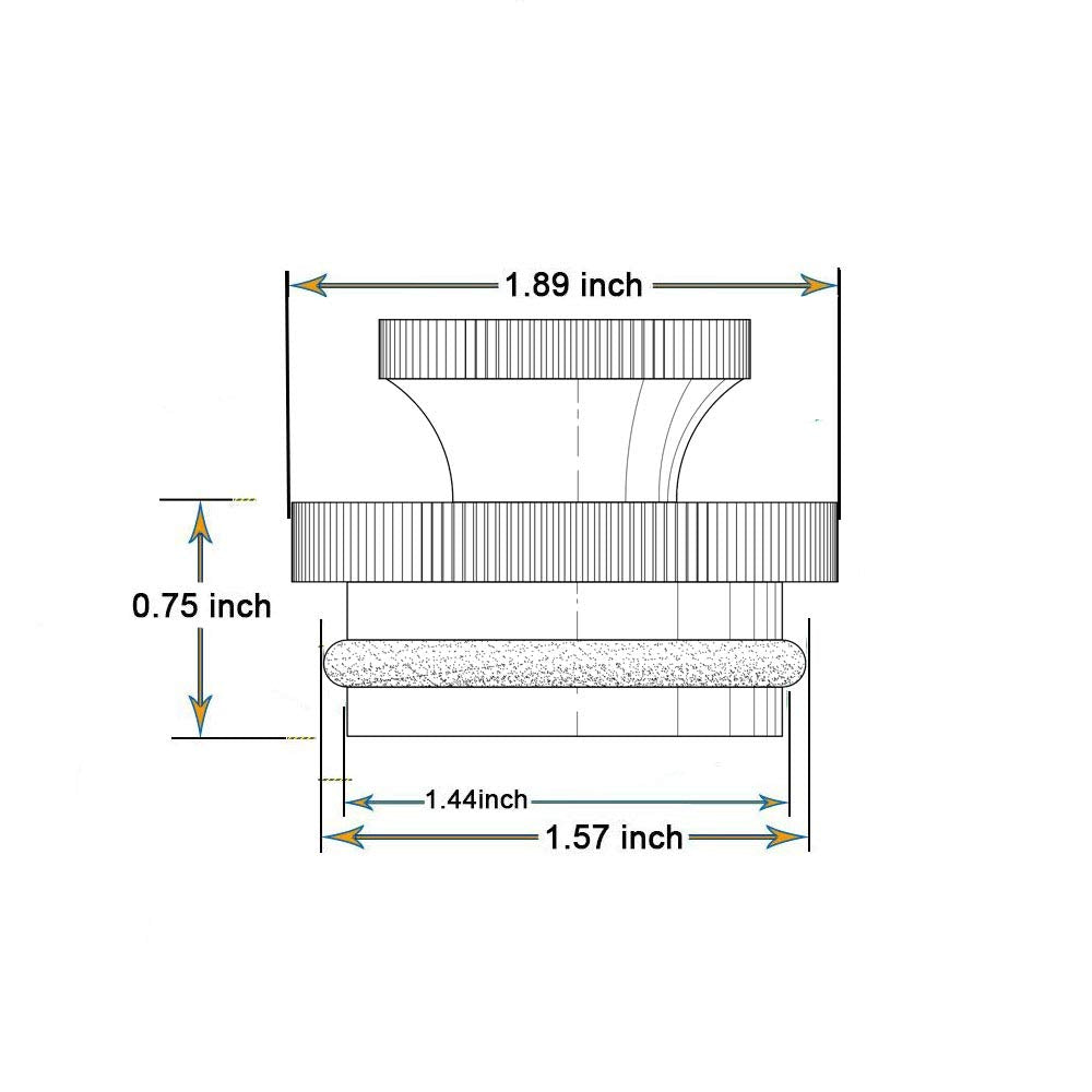 Easy To Hold,Diesel Fuel Tank Cap For Dodge, (Hidden-Strong Magnetism) Ram Diesel Aluminum Fuel Cap For 2013-2018 Dodge Ram Truc