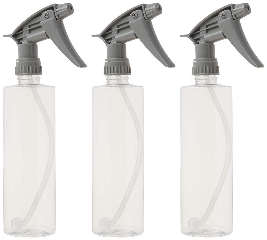Chemical Guys Acc_121.16Hd3 Acc_121.16Hd-3Pk Chemical Resistant Heavy Duty Bottle And Sprayer, 16 Oz, Pack Of 3