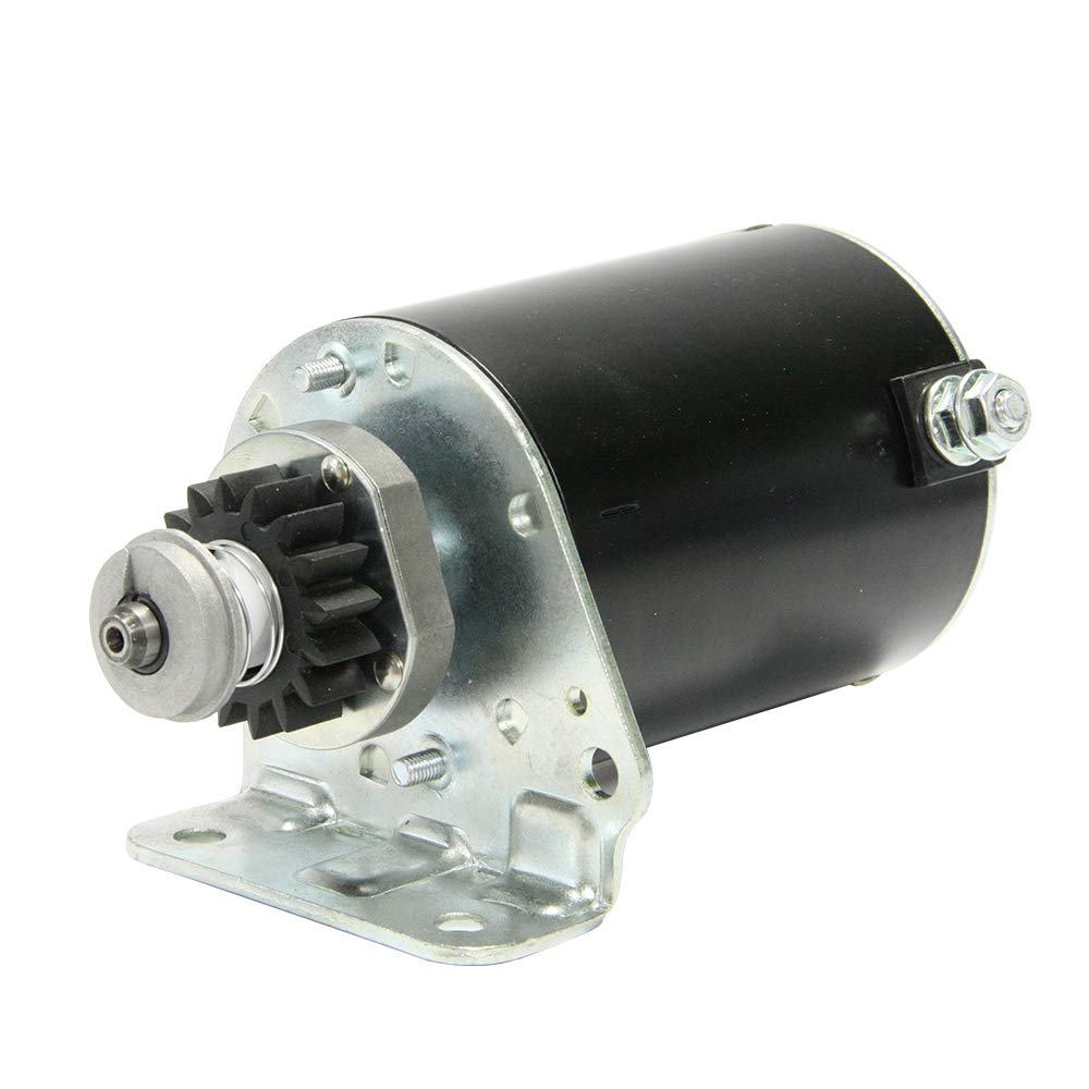 Starter Motor Replaces 1972-2002 7HP-18HP Engines with OE Part # 390838 391423 392749 394805 491766 497594 497595 693054 B&S Starter Replacement with 16 Teeth