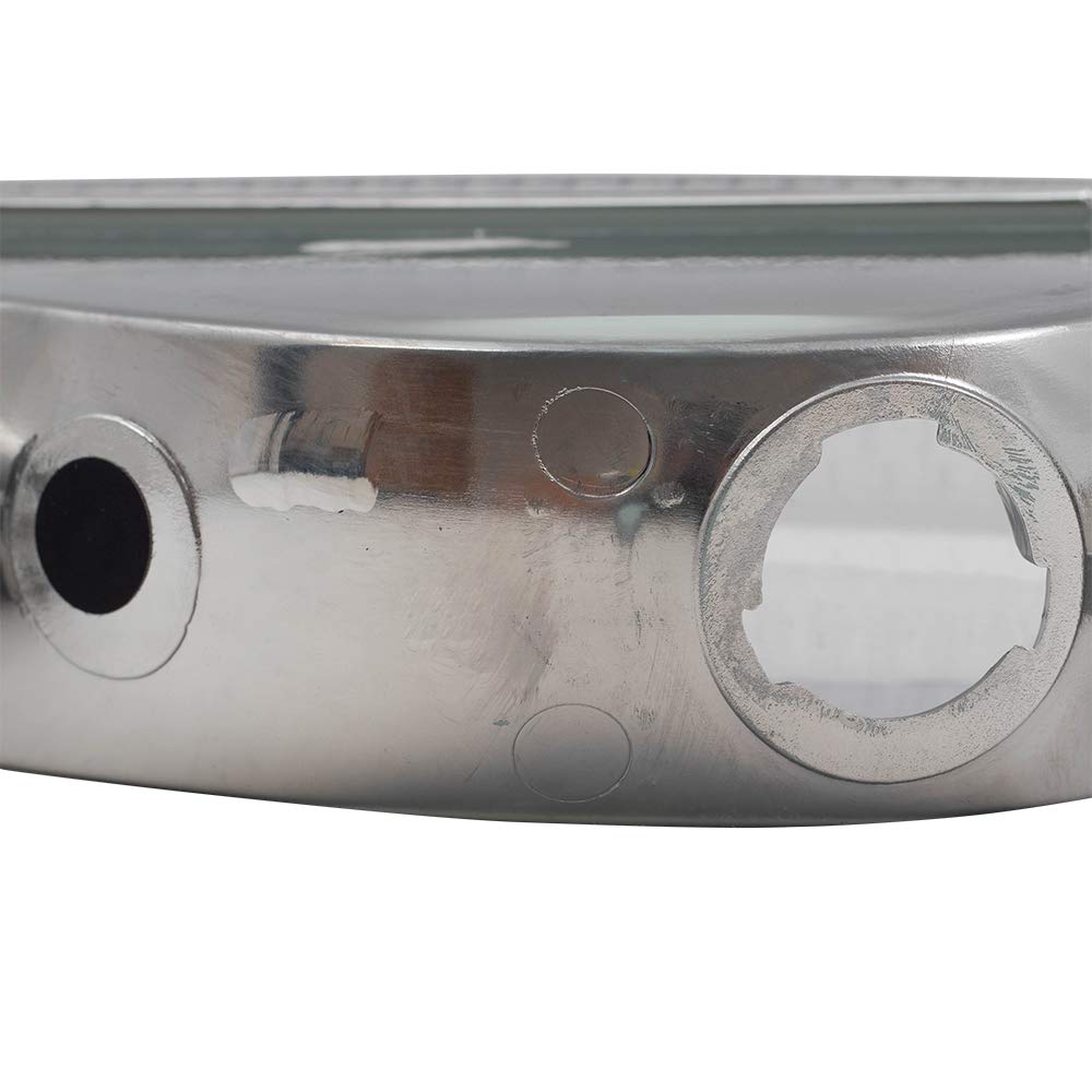 Brock Replacement Driver and Passenger Set Park Signal Front Marker Lights Compatible with 1999-2007 Sierra Pickup Truck 2000-2006 Yukon & Yukon XL 15199560 15199561