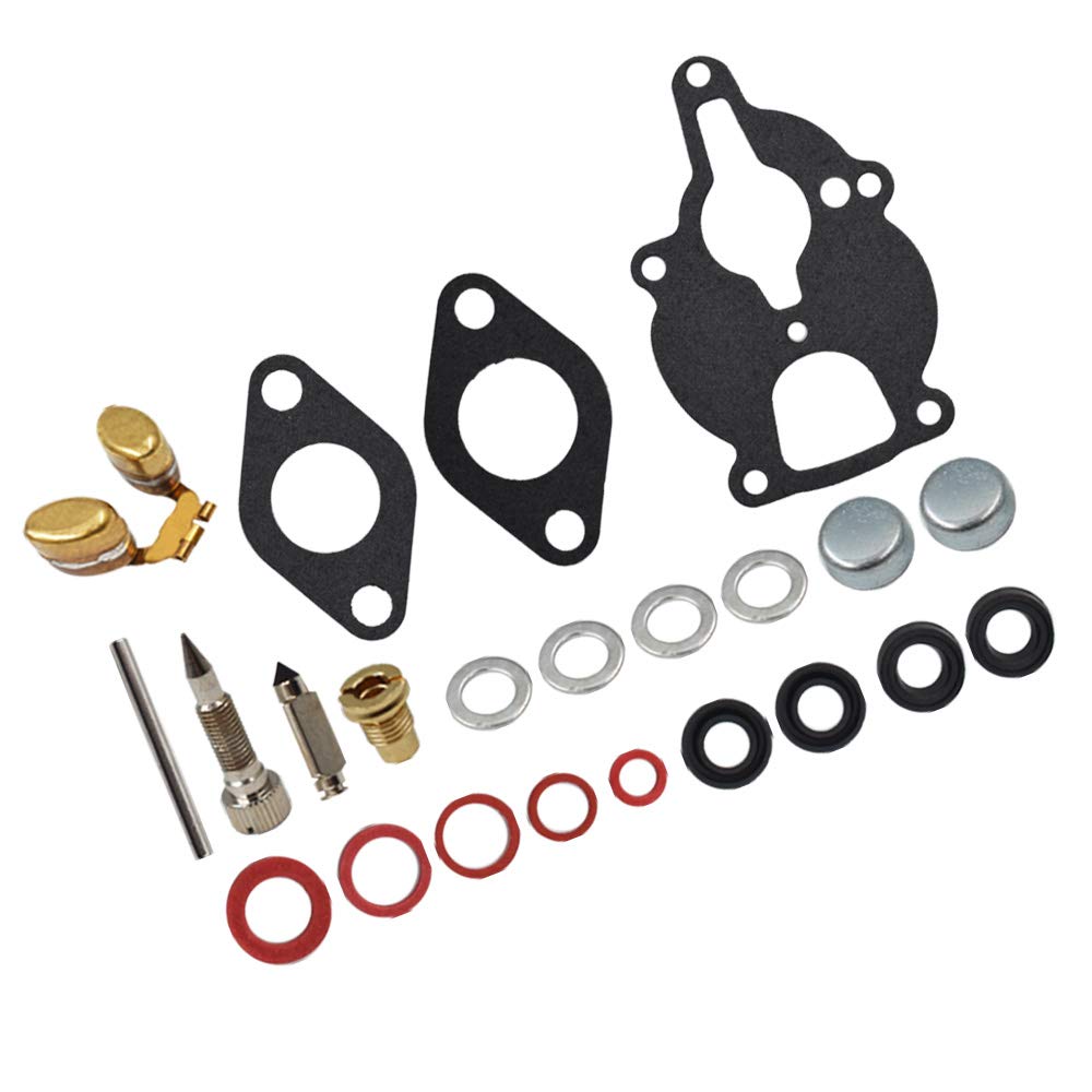 All-Carb Lq39 Carburetor Repair Kit Float Replacement For Clark Bobcat 632 722 732 Engine 1498 13805 G36 Wisconsin Vh4D Vhd Tjd