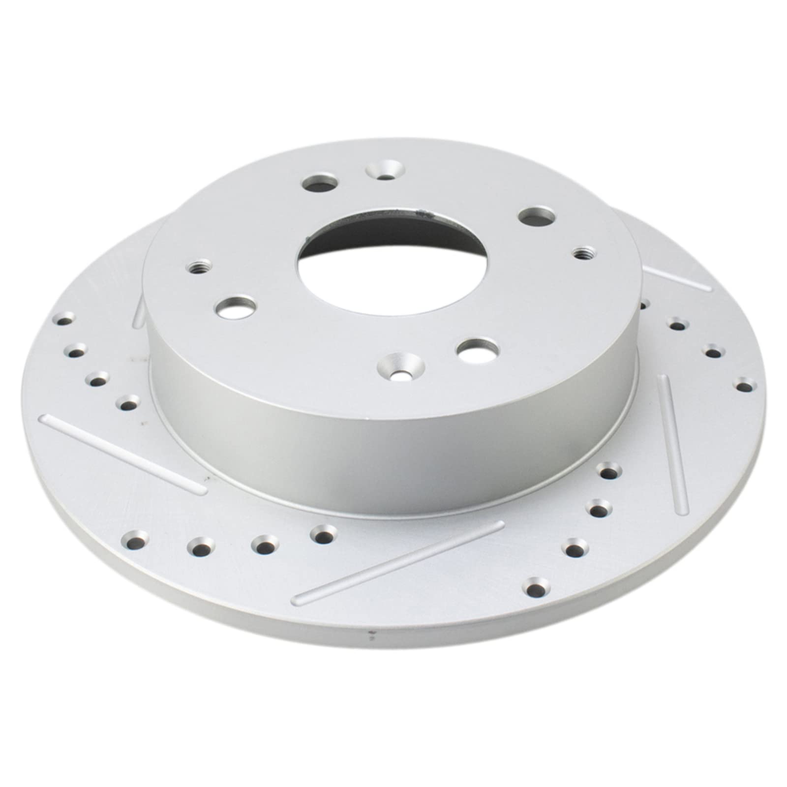 Trq Rear Performance Brake Rotors Set Premium G-Coated Compatible With 1997 Acura Cl 1991-1997 Honda Accord