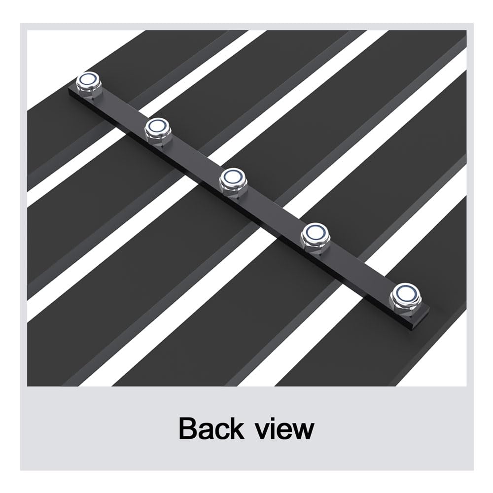 APS Compatible with GMC Suburban 1994-1999 & 94-99 Yukon & 94-98 C K Pickup Main Upper Stainless Steel SS Chrome Billet Front Grill Grille Insert G85012A