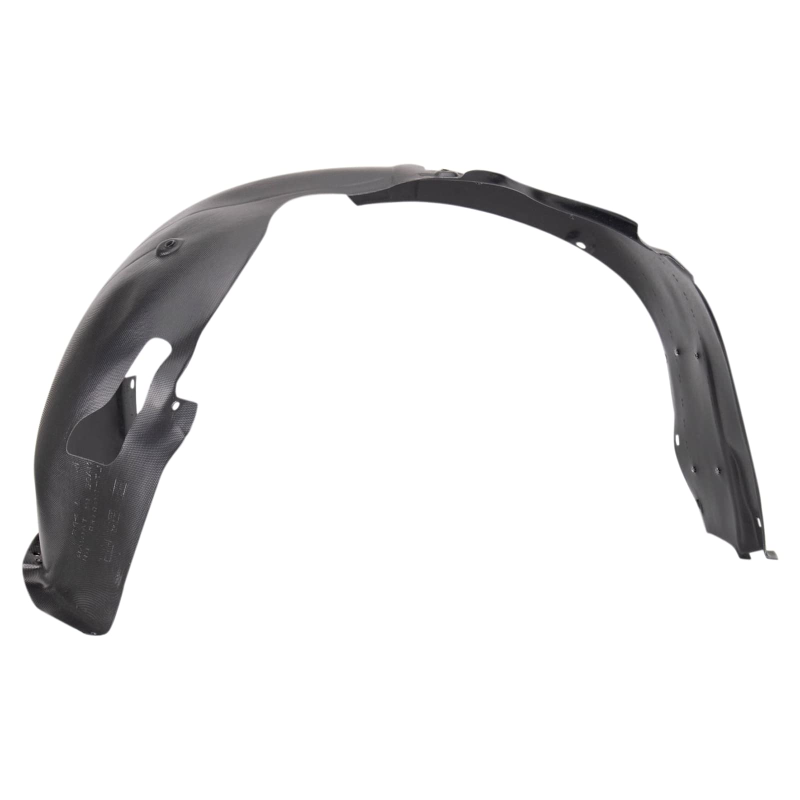 Trq Front Inner Fender Liner Set Compatible With 2017-2018 Hyundai Elantra Hy1248161 Hy1249159