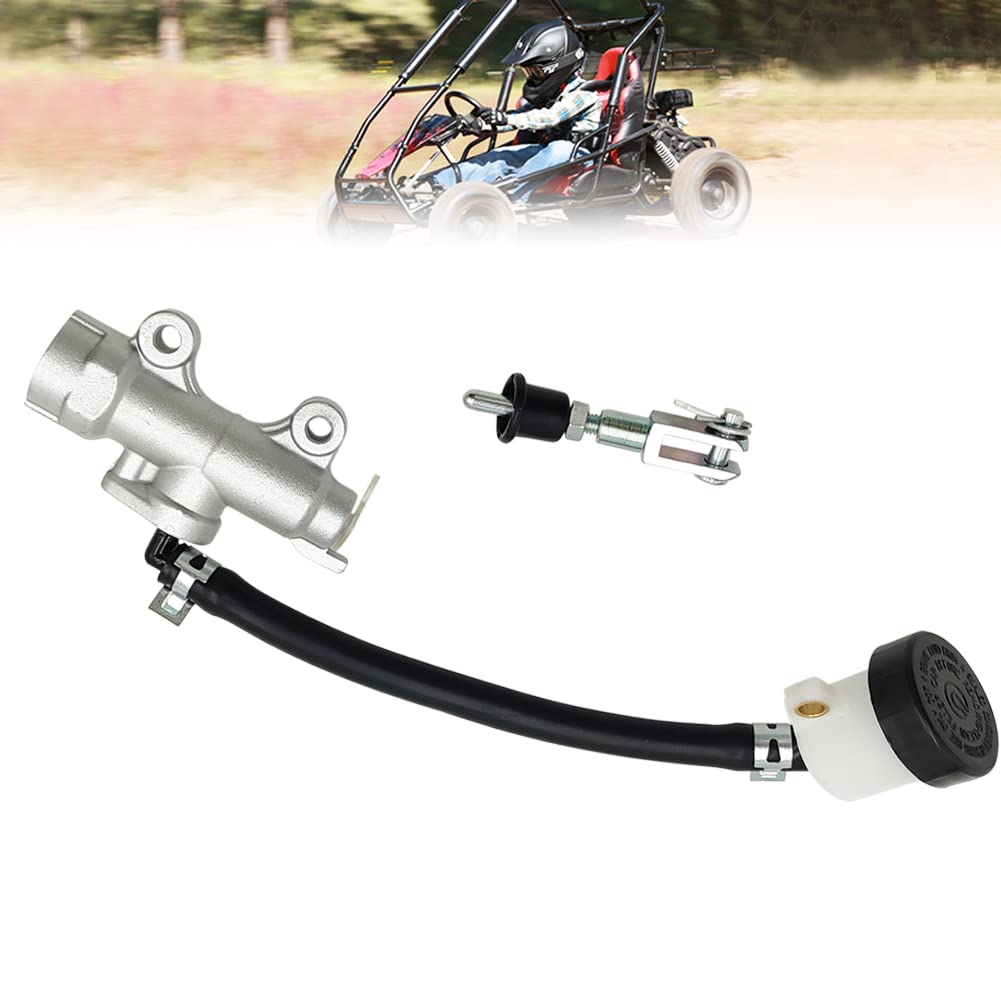 QYMOTO KT196 Brake Master Cylinder for Coleman KT196 196cc Go Kart Brake Pump