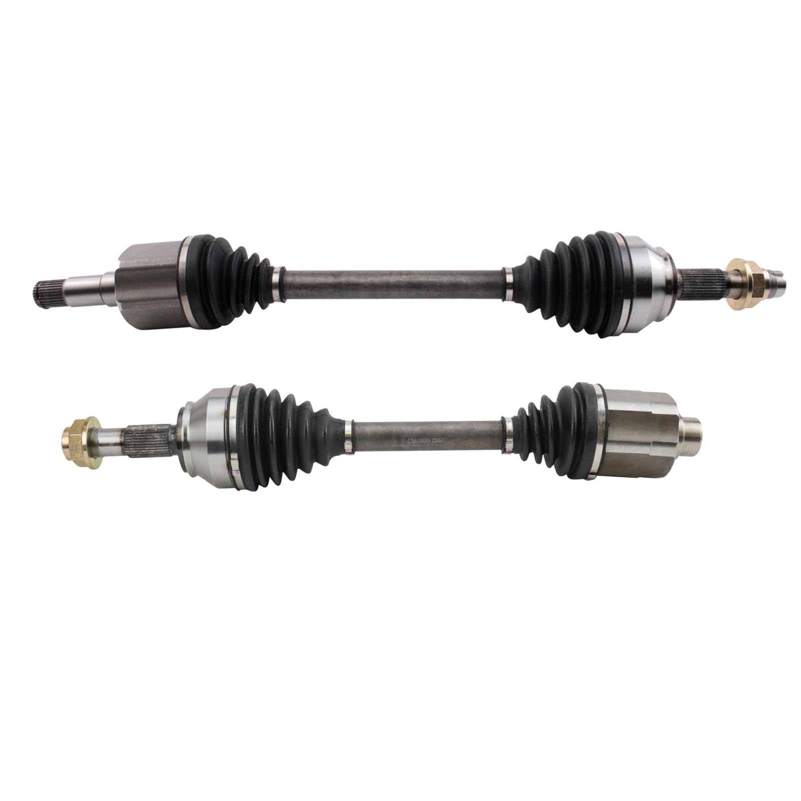 Trq Front Cv Axle Shaft Assembly Set Compatible With 2014-2019 Ram Promaster 1500 Promaster 2500 Promaster 3500