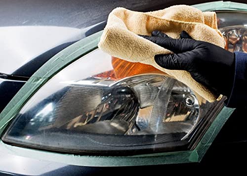 3M Headlight Restoration Kit - Restore & Protect Plastic Lenses, Includes Sanding Discs, Clear Coat Wipes, Foam Pad, No Tools Required