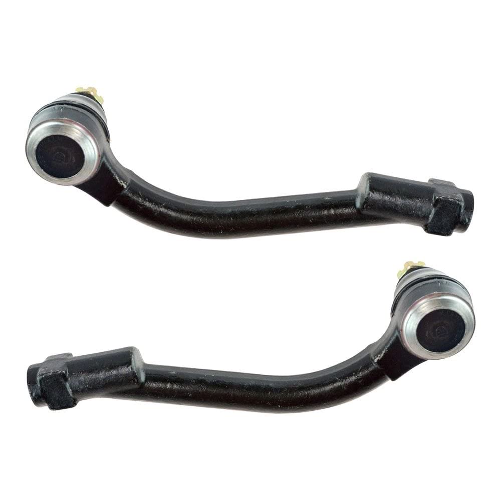 TRQ Front Outer Tie Rod Set Compatible with 2006-2010 Kia Optima 2007-2010 Rondo