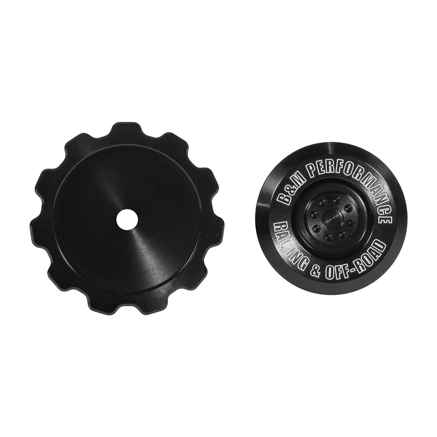 B&M Shift Knob Dash Mounted 81166, Black