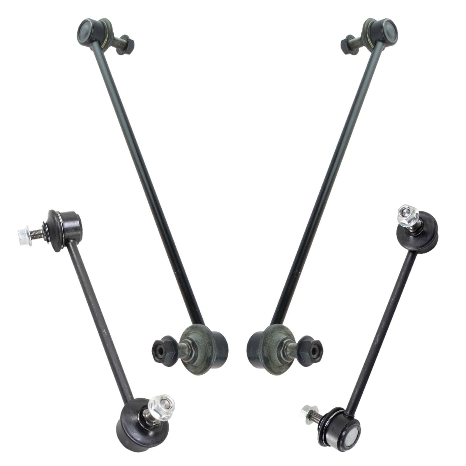 Trq Front & Rear Sway Bar Stabilizer Link Set Compatible With 2006-2014 Honda Ridgeline