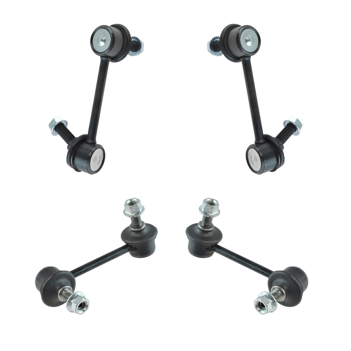 Trq Front & Rear Sway Bar Stabilizer Link Set Compatible With 2007-2012 Mazda Cx-7