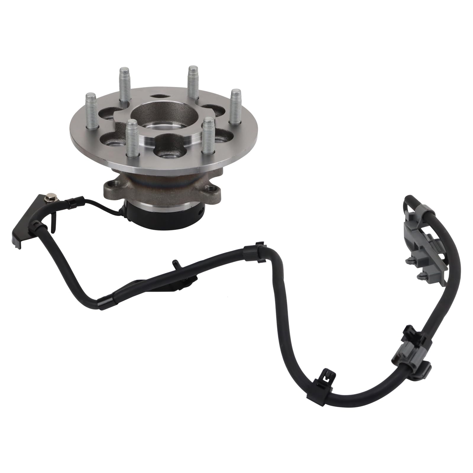 Trq Front Driver Side Wheel Bearing & Hub Assembly With Abs Sensor Compatible With 2004-2008 Chevrolet Colorado Gmc Canyon 2006