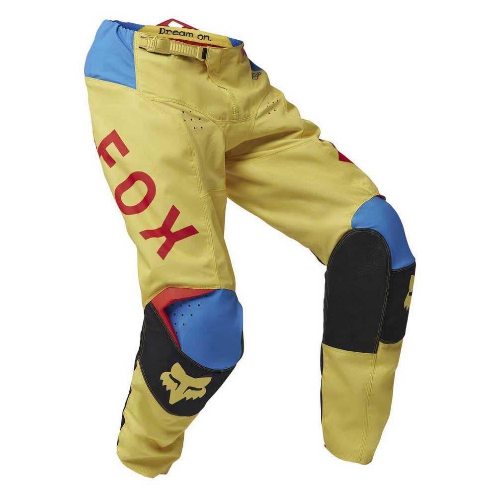 Fox Racing Mens 180 Motocross Dirt Bike Pant, Pale Yellow, 28