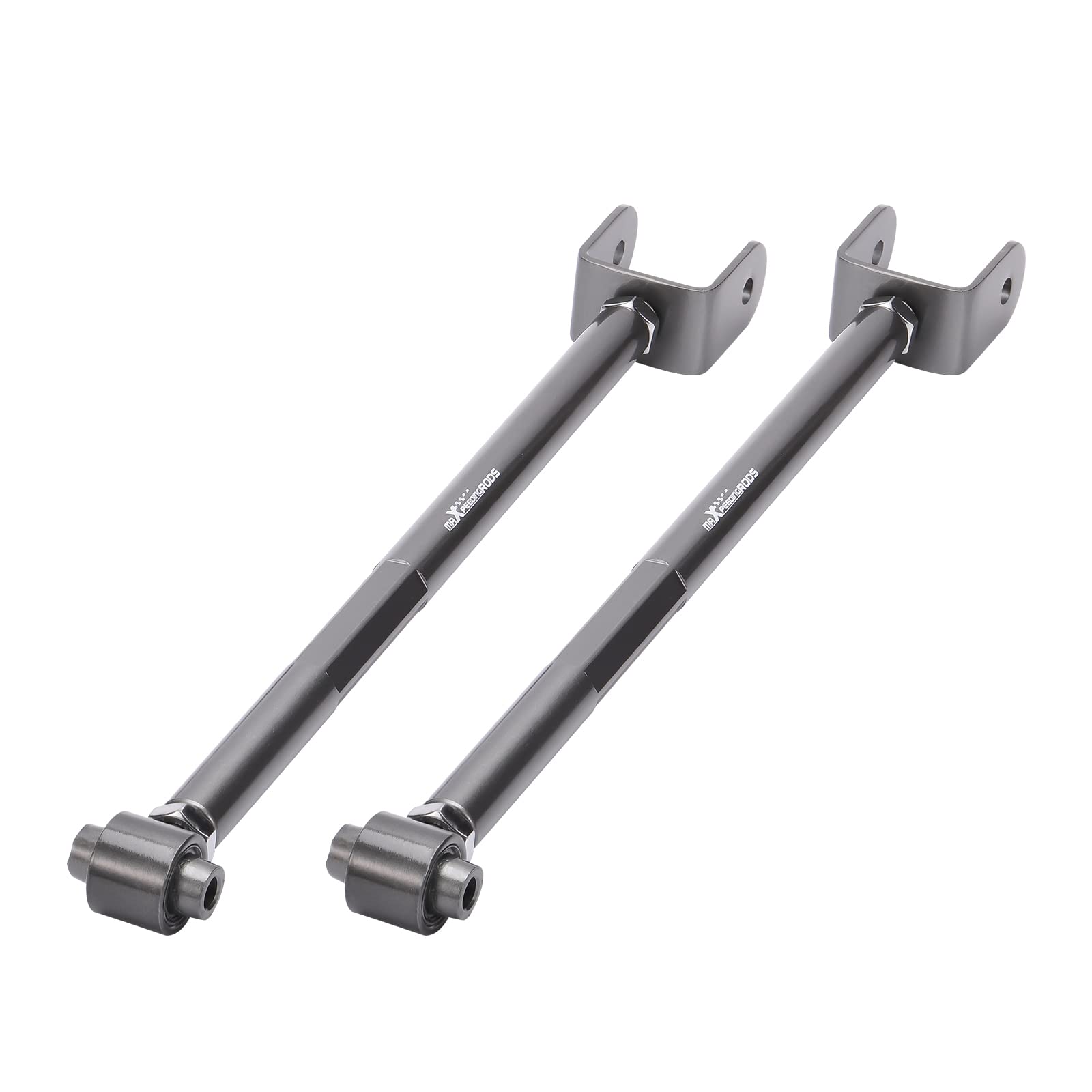 maXpeedingrods Rear Lower Adjustable Camber Arms for BMW E36 E46 3-Series E83 X3 E85 E86 E89 Z4 - Silver