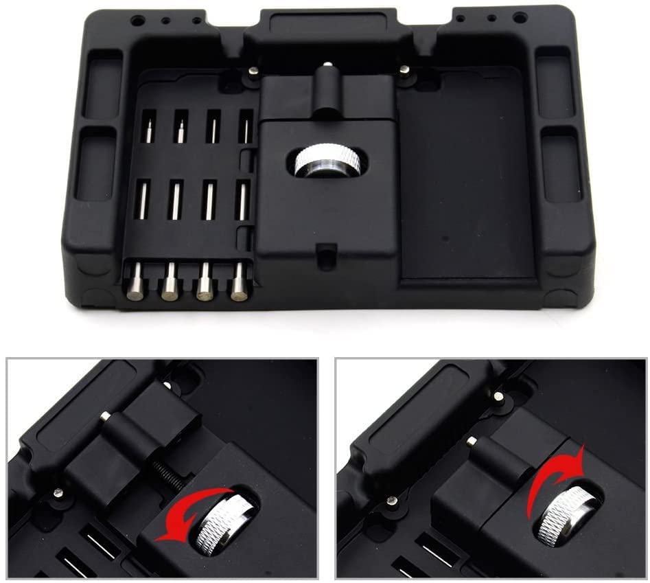 AUOKAY Car Flip Key Vice Fixing Pin Remove Tool for Car Door Key Repair The Key Repair