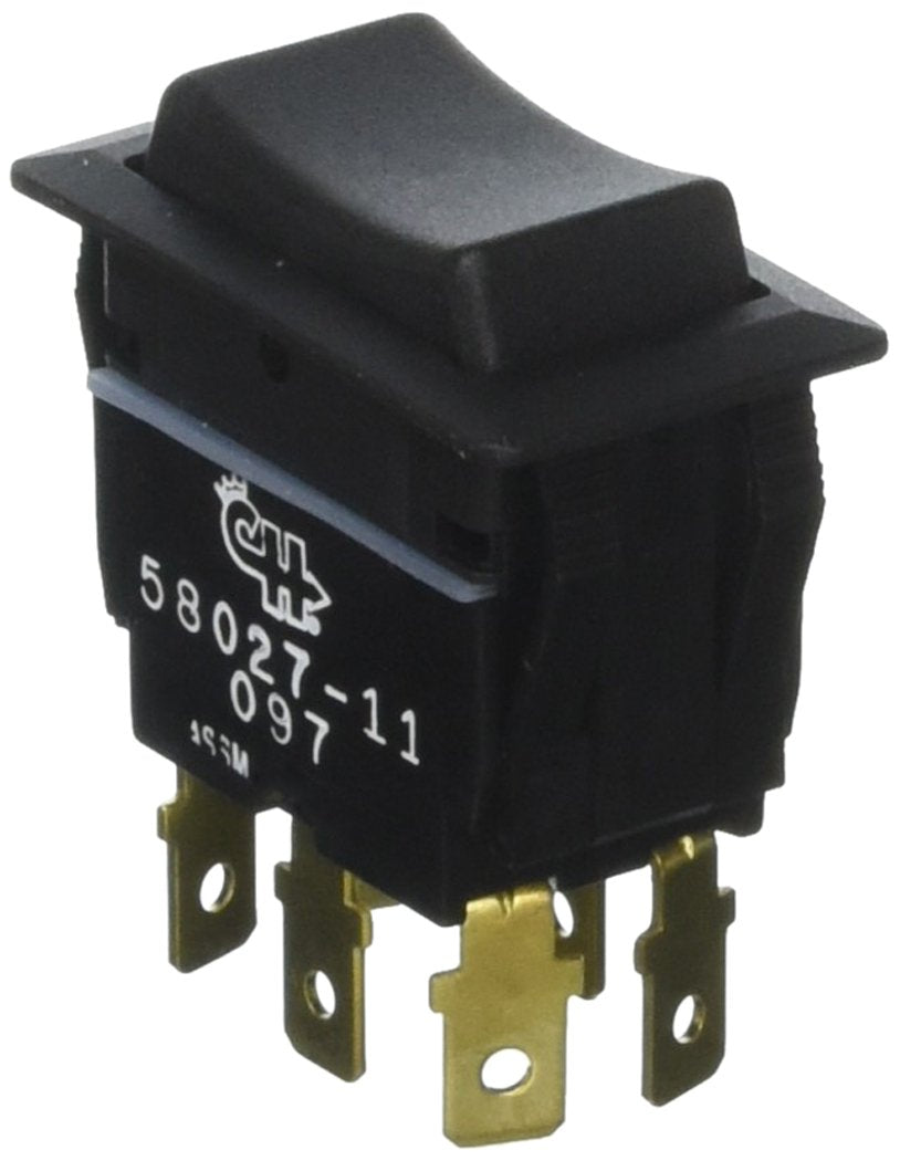 Cole Hersee 58027-11-BP DPDT Rocker Switch