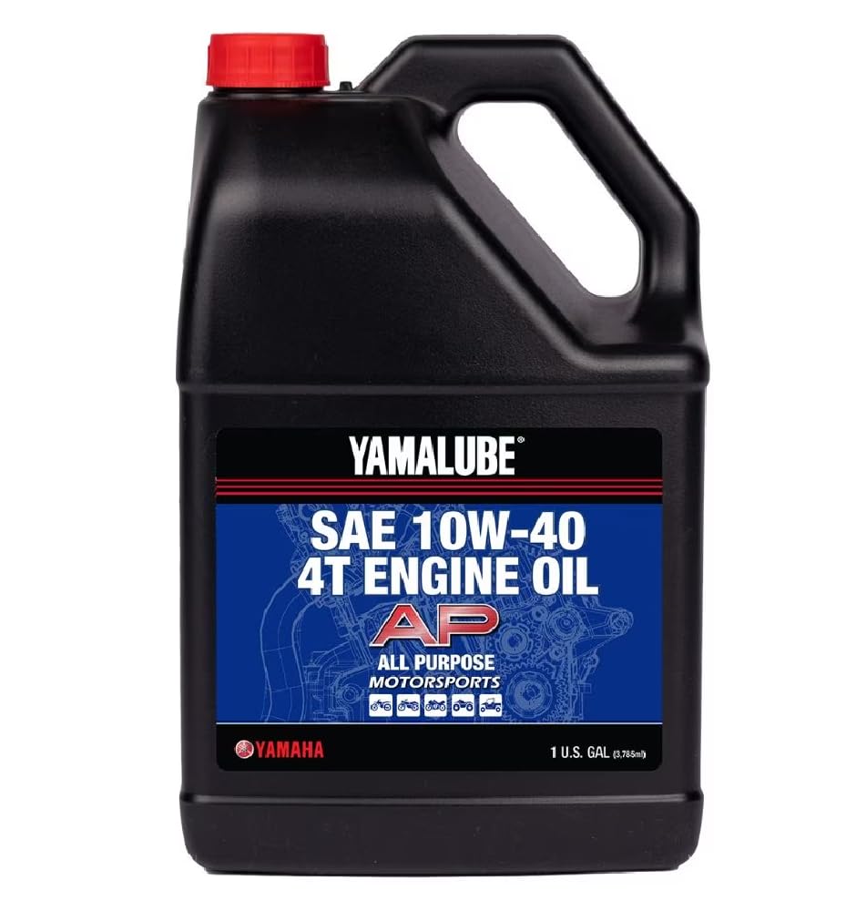 Yamaha Original Oem Yamalube Acc-10W40-Ap-Xx All Purpose Performance 4-Stroke Engine Oil Yamalube Oem - 1 Gallon