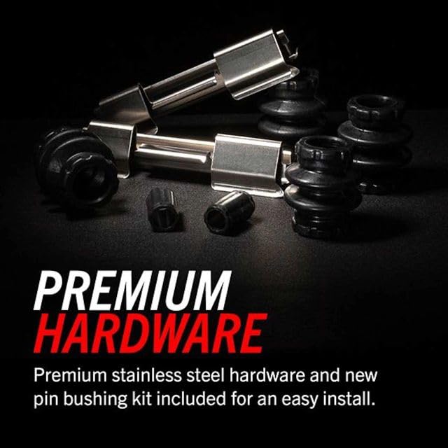 Power Stop Z23-6006 Front Z23 Evolution Sport Carbon Fiber Infused Ceramic Brake Pads with Hardware