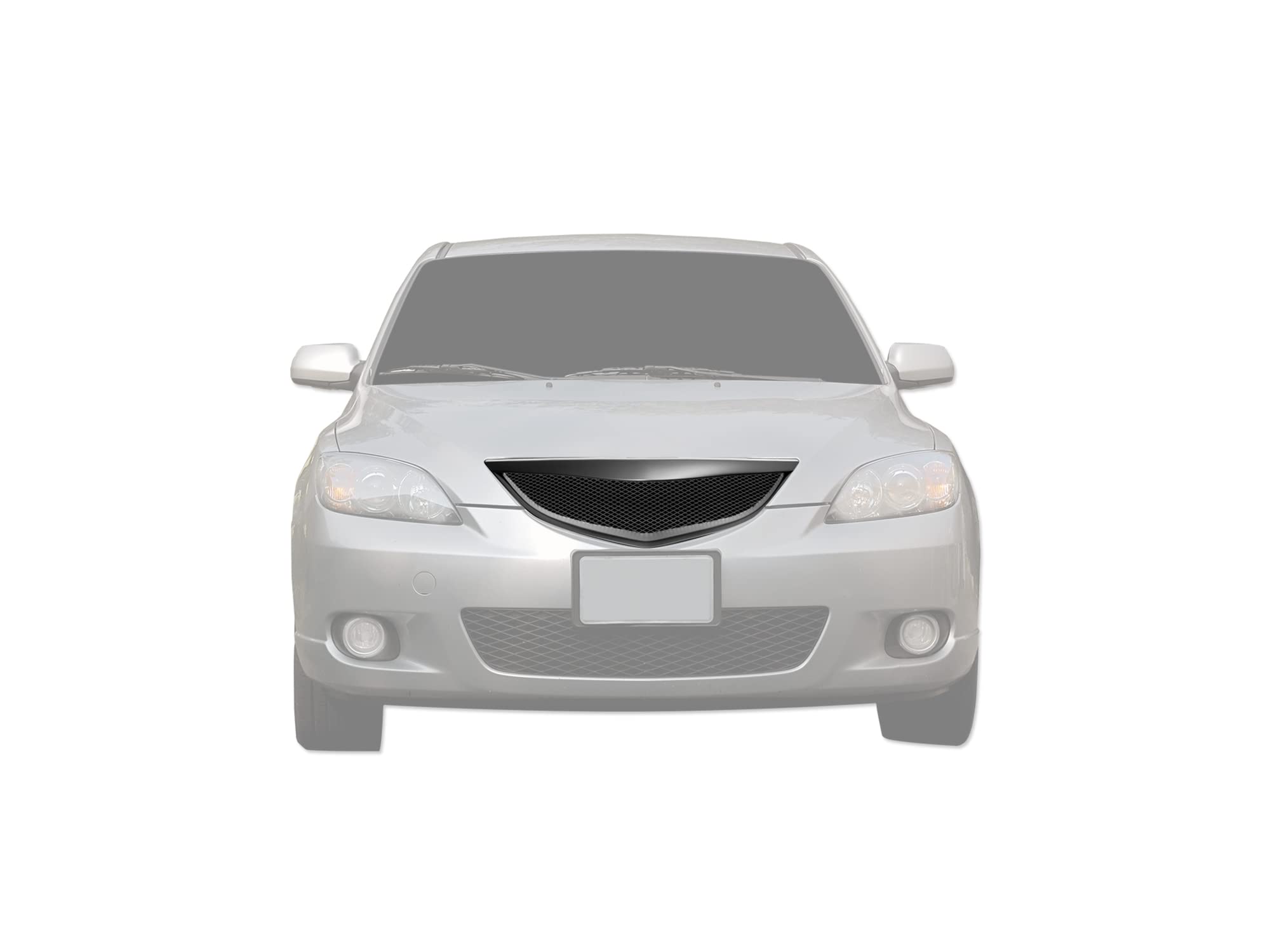 Armordillo 2004-2006 Mazda Mazda3 Sedan Mesh Grille Matte Black