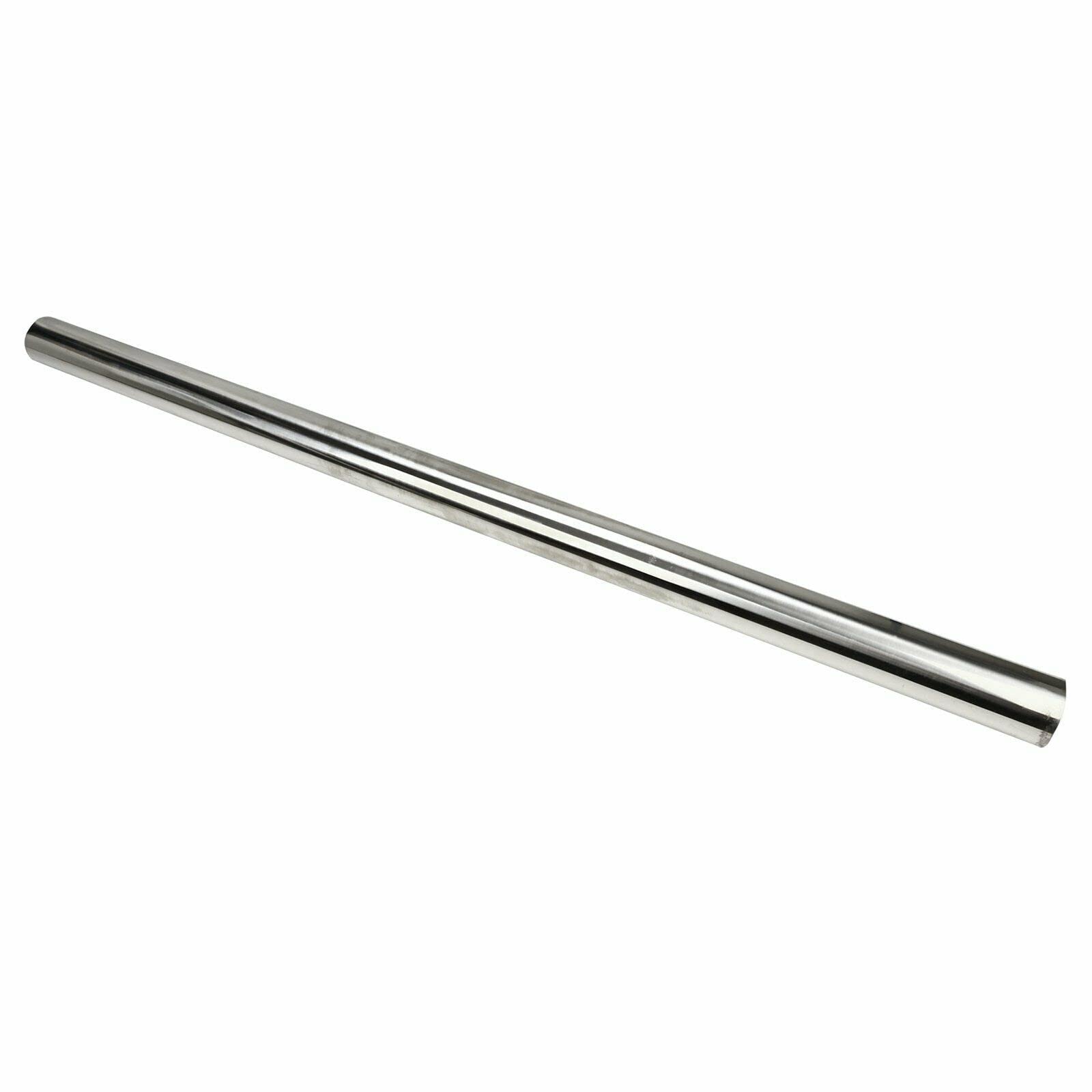 2.5 Inch Straight Pipe Stainless Steel T304 Tubing Piping 48 Inch Long 2.5'' Od Tailpipe Diy Pipe, Pack Of 2