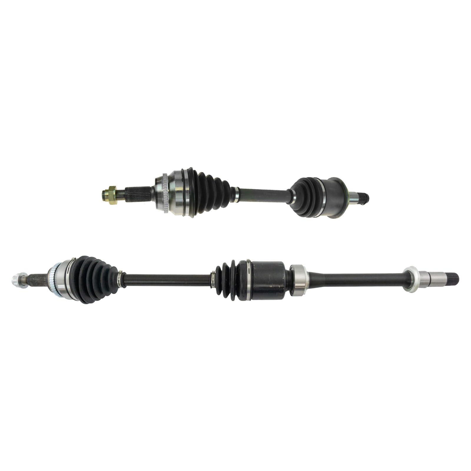 TRQ Front CV Axle Shaft Assembly Set Compatible with 13-18 Toyota Avalon 12-17 Camry