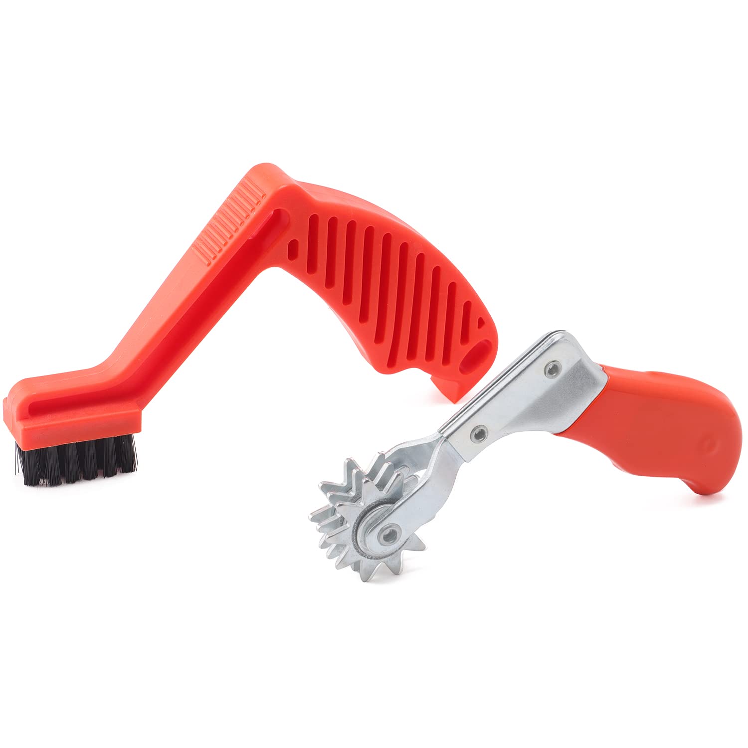 SPTA Polishing Pad Conditioning Brush, Polishing Spur Tool Set,Wool Buffing Pad Cleaning Spur Tool+ Foam Pad Brush, Car Buffing 