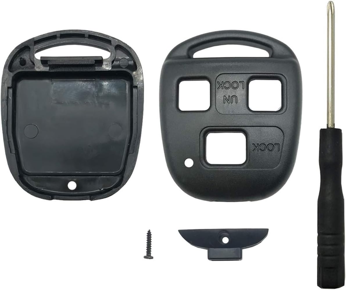 Replacement Key Fob Case Shell Fits For Lexus Es Gs Gx Is Ls Lx Rx Sc Es300 Es330 Gx470 Lx470 Is300 Is330 Rx300 Rx330 Rx350 Rx40