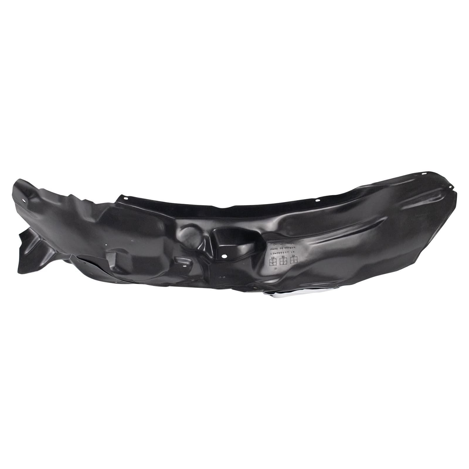 Trq Inner Fender Liner Set Compatible With 2011-2014 Ford F-150 Fo1248155 Fo1249155