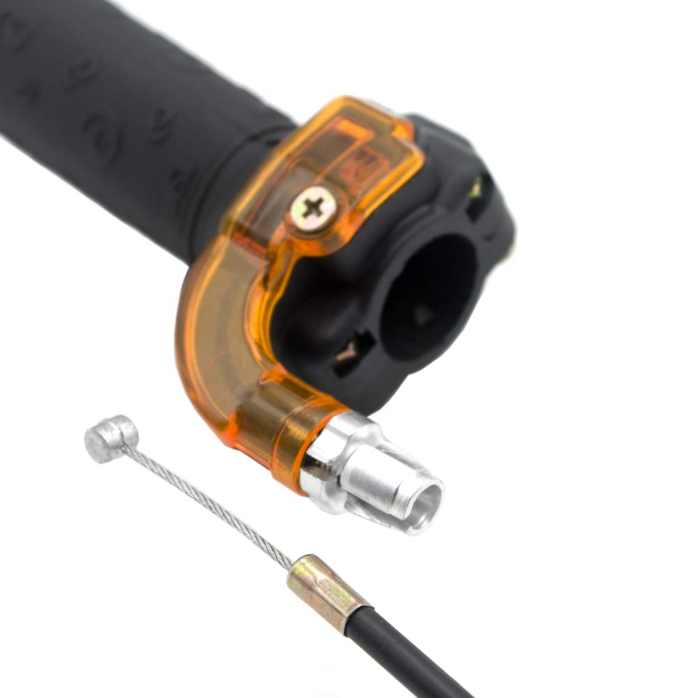 Royitay 7/8' 22Mm Twist Throttle Accelerator Grip And Throttle Cable For 47Cc 49Cc Dirt Bike Mini Bike Pit Bike Atv Quad Pocket