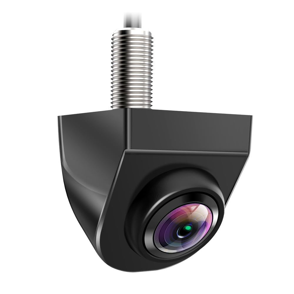 Auto-Vox Cam7 Pro Backup Camera, Ip69K Waterproof And Fisheye Correction 1080P Hd Clear Rear/Front View Reverse Camera, 180Super