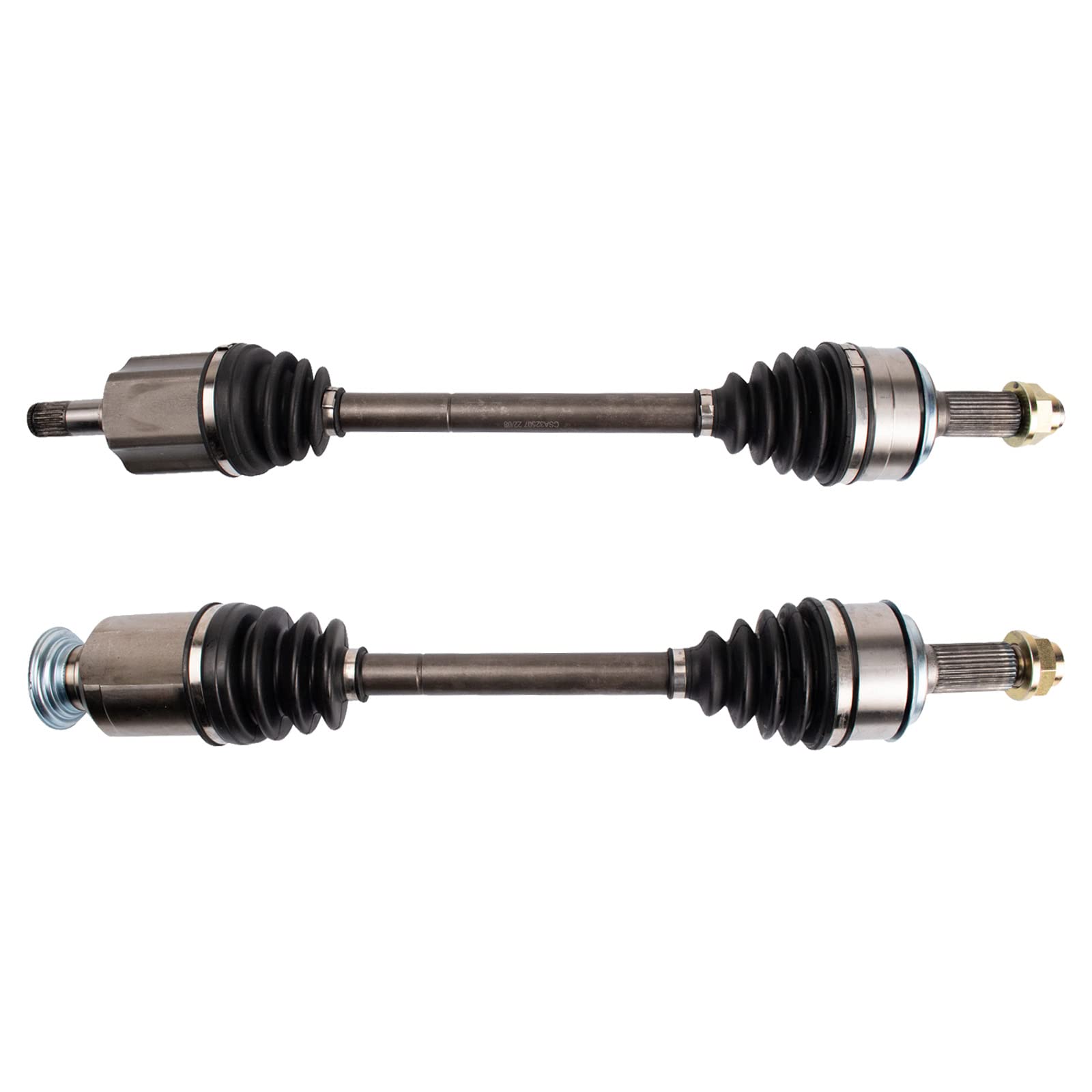 Trq Front Cv Axle Shaft Assembly Set Compatible With 2016-2020 Honda Hr-V