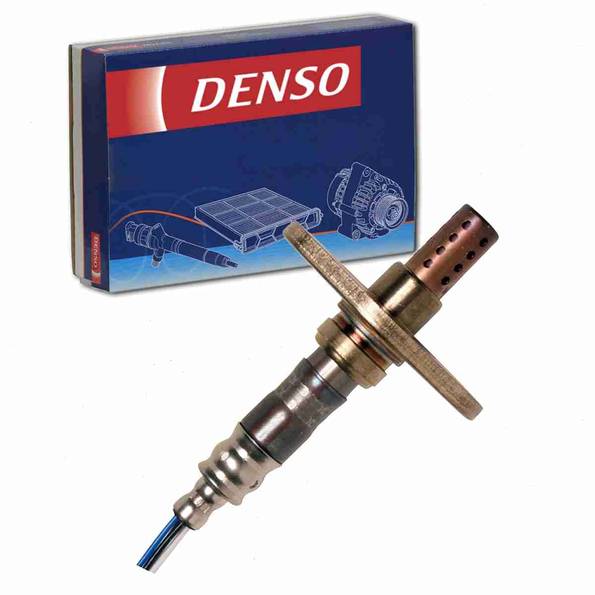 DENSO Downstream Oxygen Sensor compatible with Toyota Tundra 4.7L V8 2000-2004 (No Connector Included)
