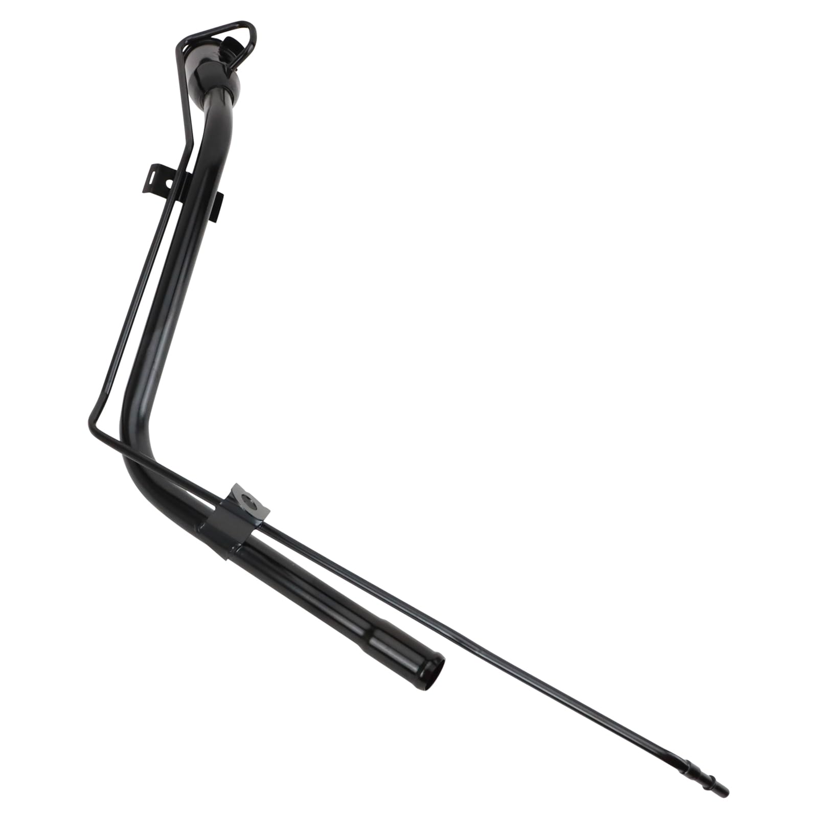 Trq Fuel Tank Filler Neck Black Compatible With 2006-2010 Jeep Commander