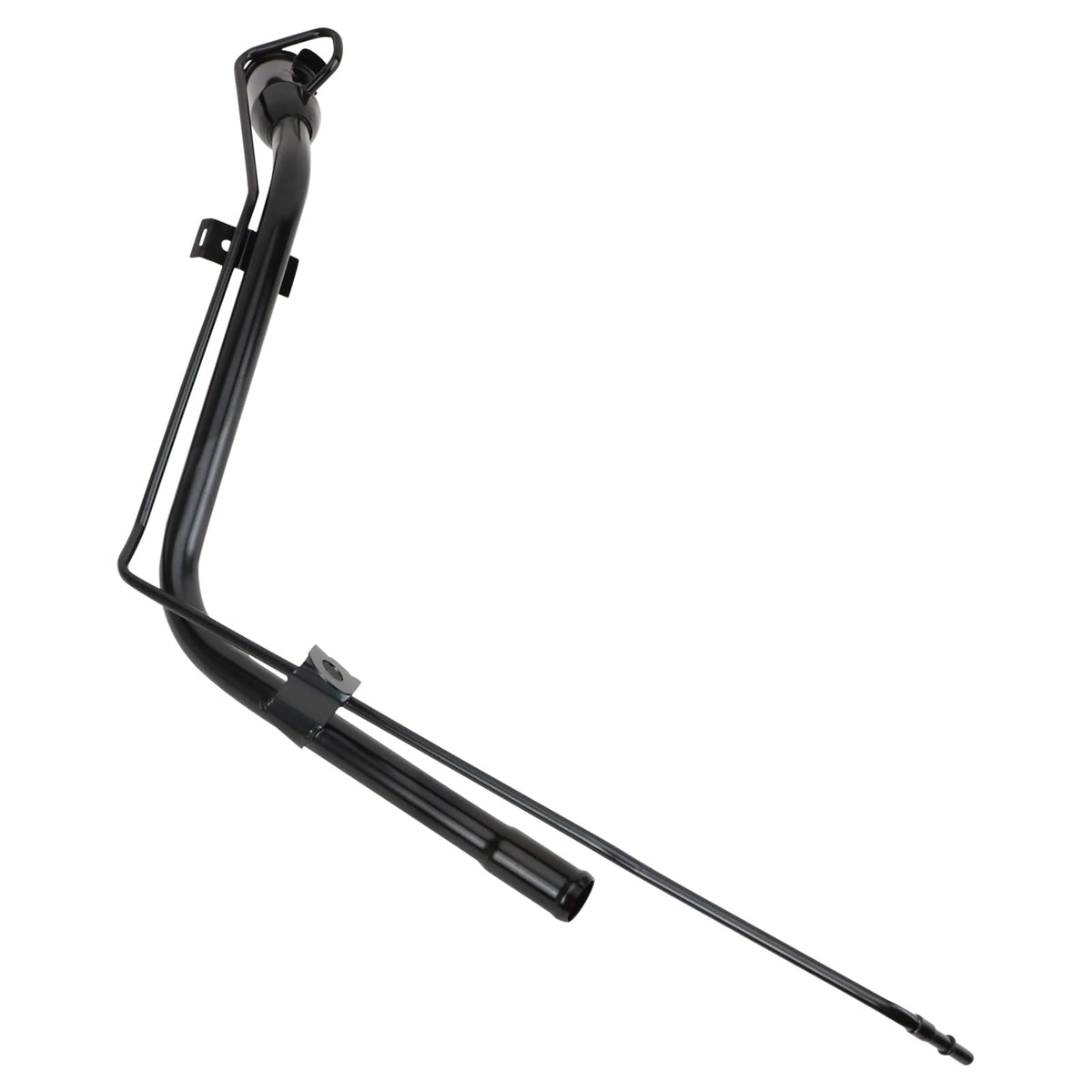 Trq Fuel Tank Filler Neck Black Compatible With 2006-2010 Jeep Commander
