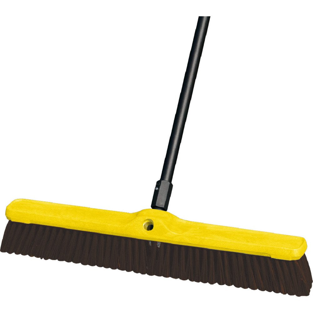 Rubbermaid Commercial Fg9B1700Marn Coarse Polypropylene And Polystyrene Heavy-Duty Floor Sweep, Maroon