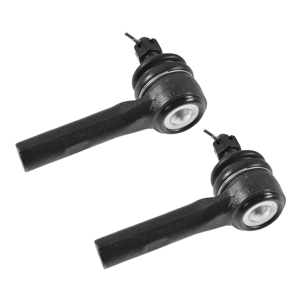 TRQ Front Outer Tie Rod Set Compatible with 2004-2006 Chevrolet Colorado GMC Canyon 2006 Isuzu i-280 i-350