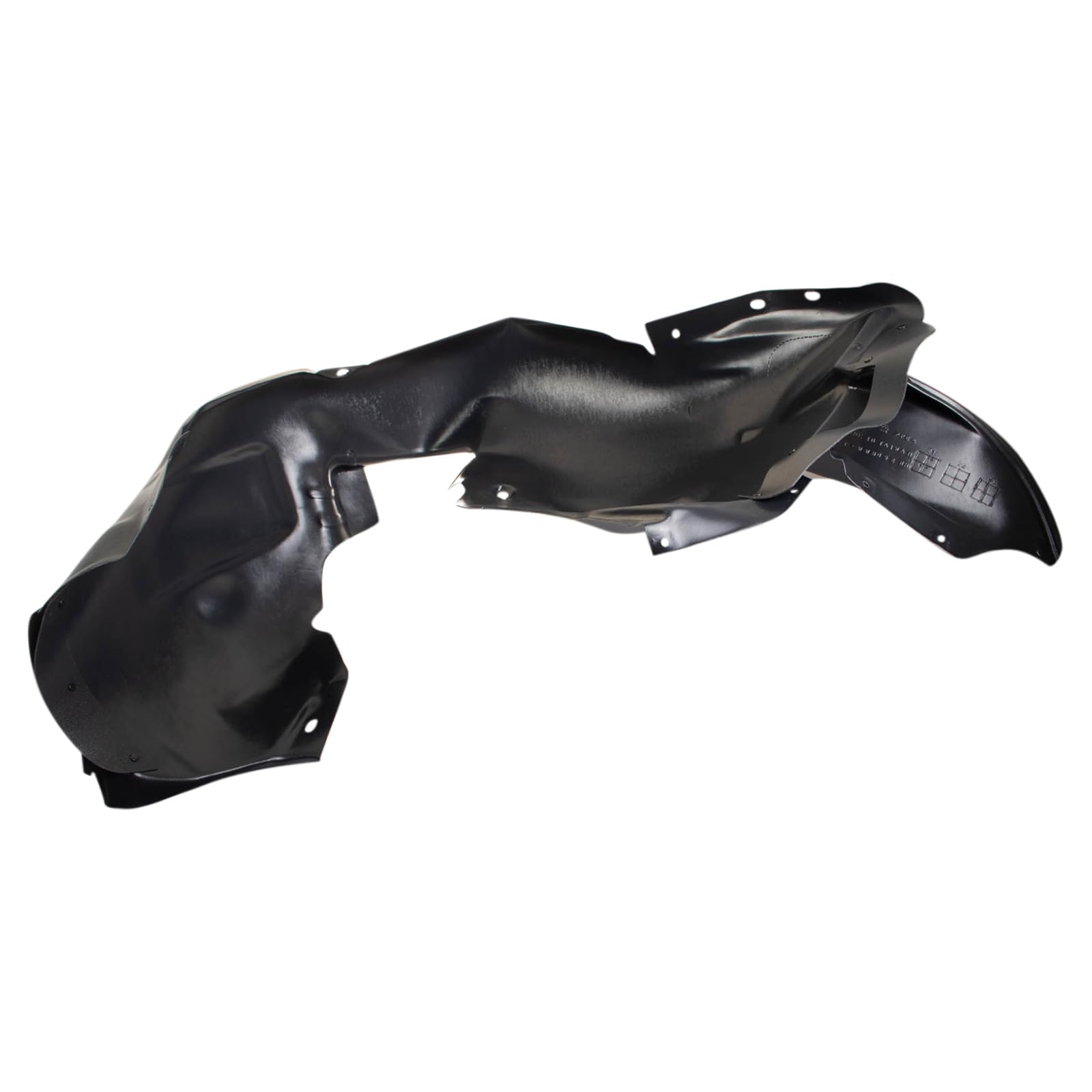 Trq Front Inner Fender Liner Set Compatible With 2012-2014 Volkswagen Jetta Vw1248122 Vw1249120