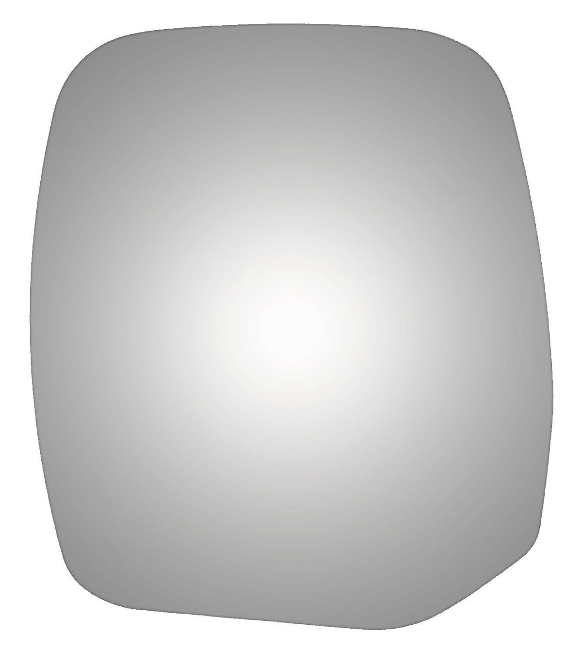 Flat Driver Side Mirror Replacement Glass For 2011-2017 Nissan Quest